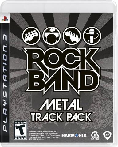 Rock band metal track pack