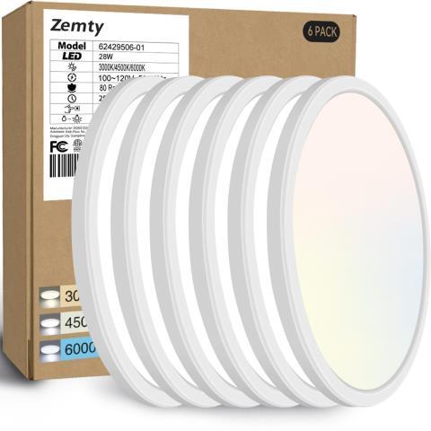 Led ceiling lighs 6 pack