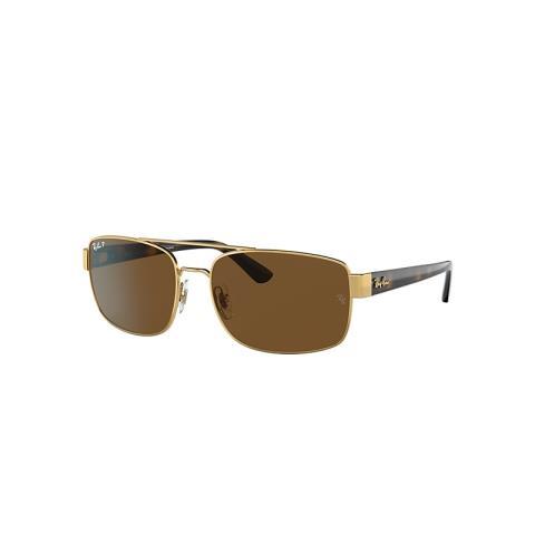 Rayban gold trimmed aviator sunglasses