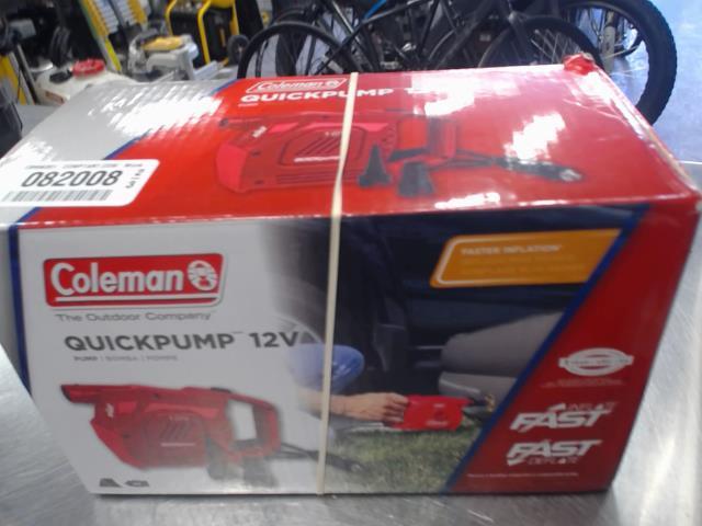 Coleman quick pump 12v 7a