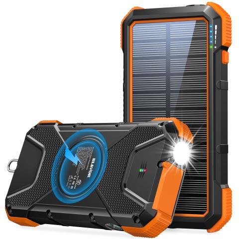 Wireless solar bank