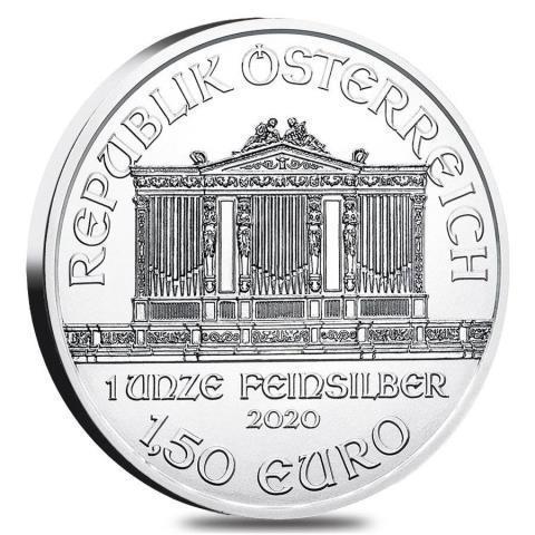 Sterling silver ounce coins austrian