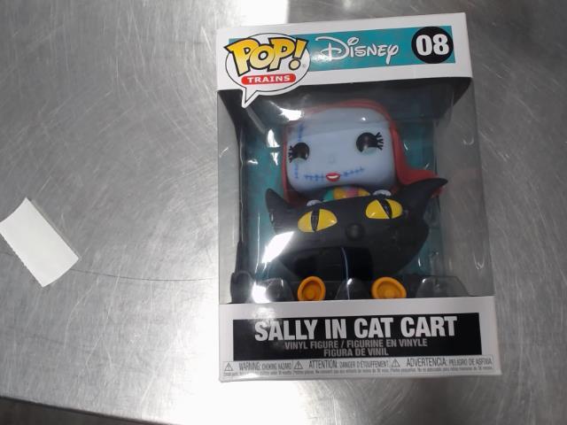 Funko pop 08 sally in cat cart