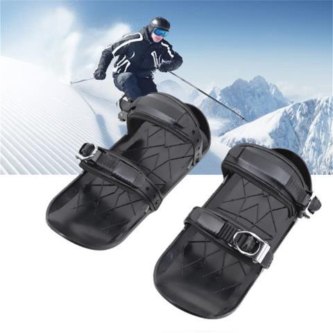 Short mini ski snow shoes in box