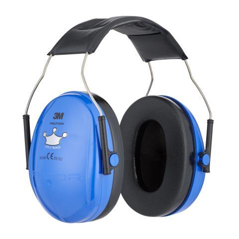 Casque de coupure de son bleu