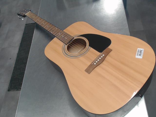 Guitare accoustique bois maron