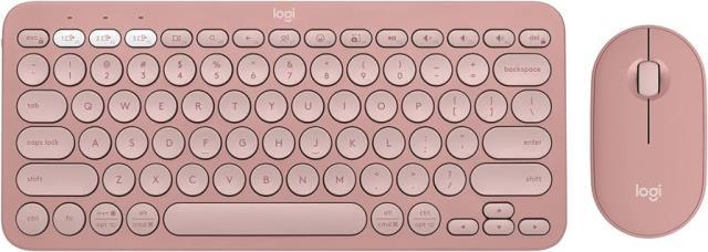 Souris rose logitech vien avec clavier