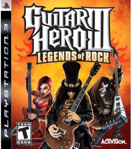 Guitar hero 3 legends of rock ps3