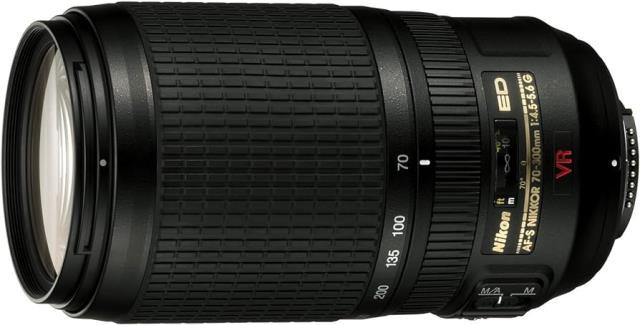 Nikon af s nikkor 70-300mm 1:4.5-5.6g