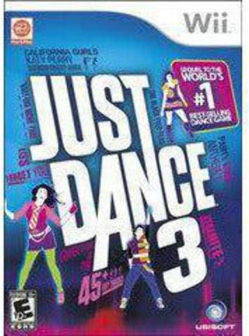 Just dance 3 wii