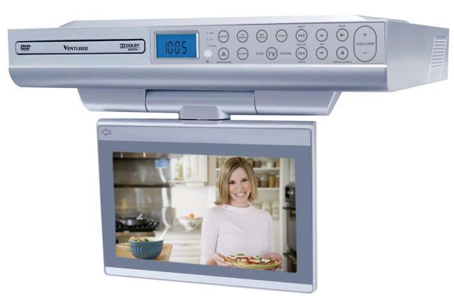 8 inch lcd tv/dvd combo de cuisine