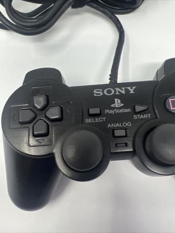 Manette de ps2 filaire noir