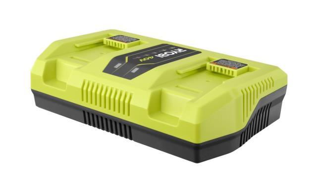 Chargeur double ryobi 40v