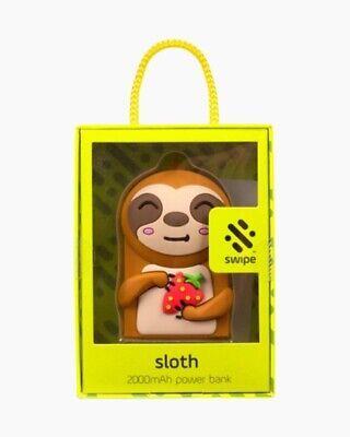 Swipe sloth 2000mah powerbank new