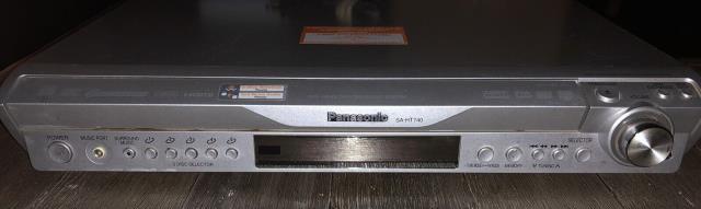 5 disc panasonic dvd player/radio mannet