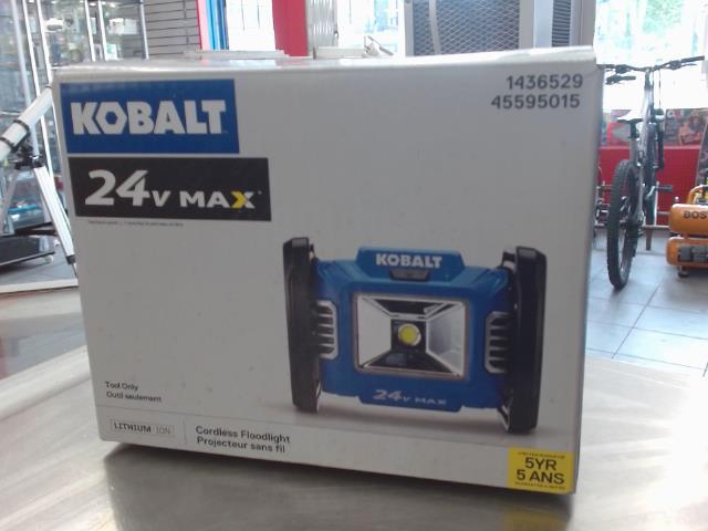 Lumiere de chantier kobalt