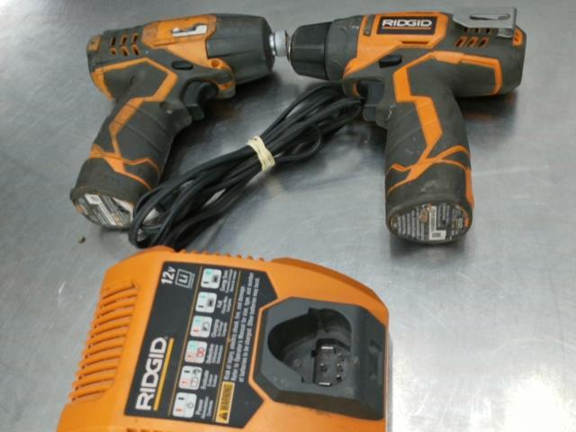 Kit impact+drill+2batts+chargeur