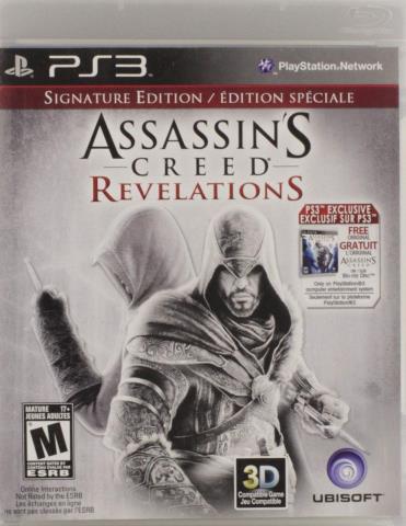 Assasin's creed revelations ps3