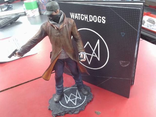 Figurine watch dogs+manuel