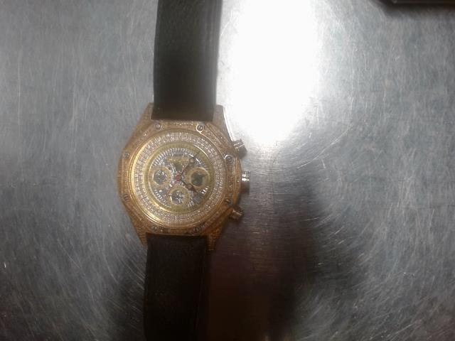 Montre joe rodeo diamants couleur doree