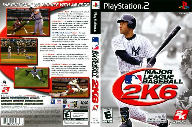 Major league baseball 2k6