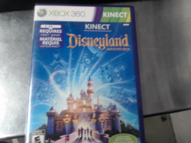 Disneyland adventures kinect xbox 360