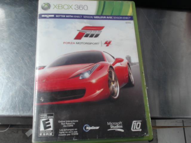 Forza motorsport 4 xbox 360