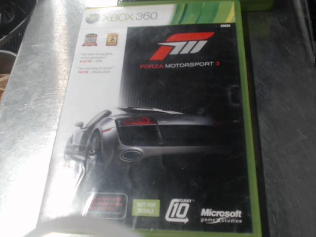 Forza motorsport 3 xbox 360