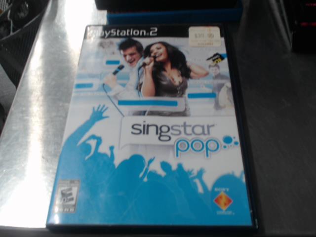 Singstar pop ps2