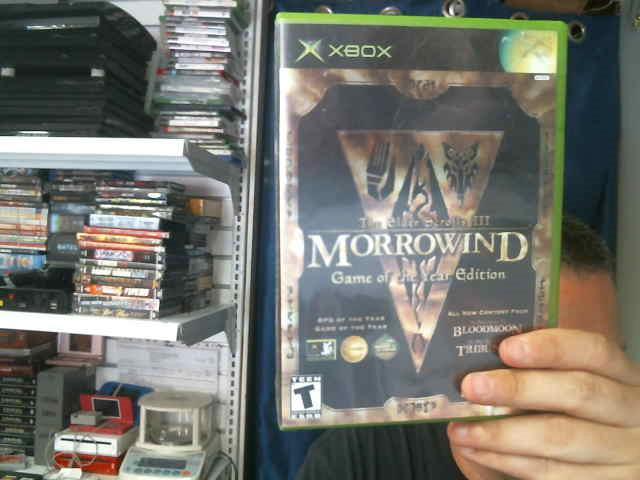 The elder scrolls iii morrowind goty