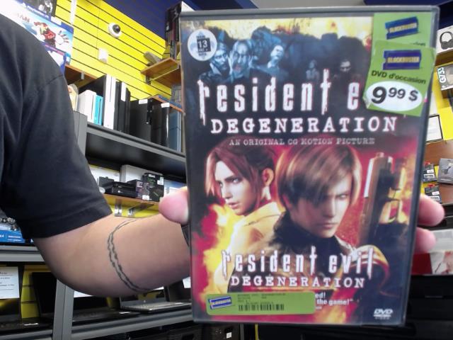 Resident evil degeneration