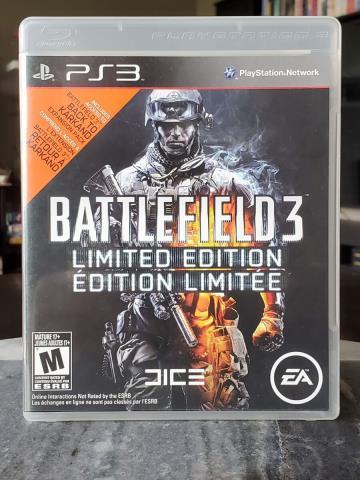 Battlefield 3 limited edition