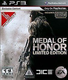 Medal of honor limited edition