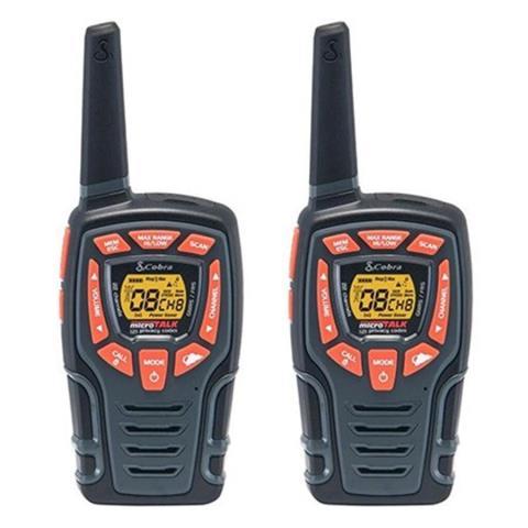 Walkie talkie cobra orange x2