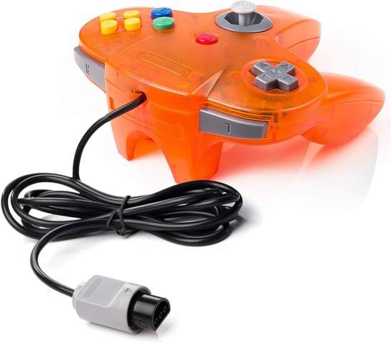 Manette orange nintendo 64