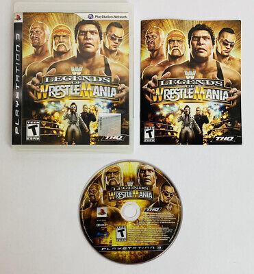 Legends of wrestlemania wwe - ps3 game