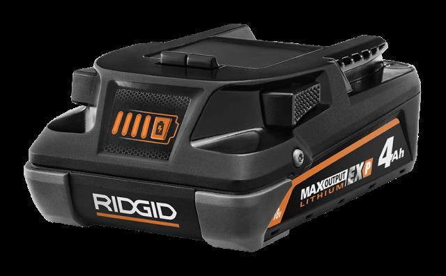 Batterie ridgid 4ah