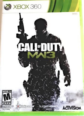 Call of duty mw3 xbox 360