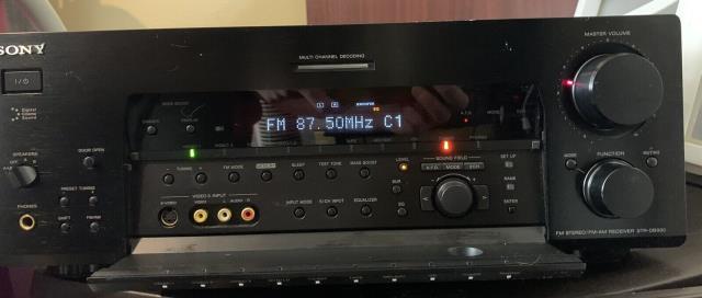 Ampli sony fm-am receiver