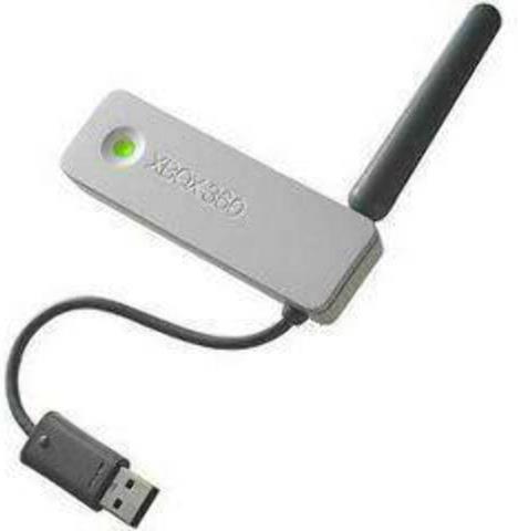 Xbox 360 noir avec wireless adaptateur