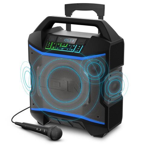 Ion block rocker bluetooht karaoke + fil