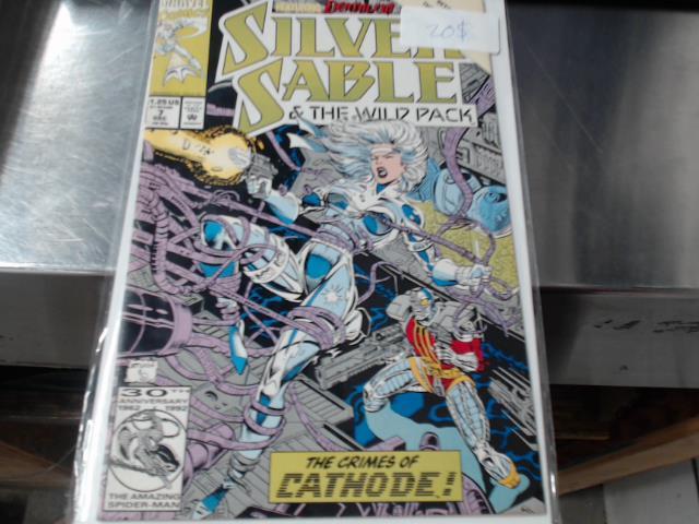 Silver sable & the wild pack #7 dec.