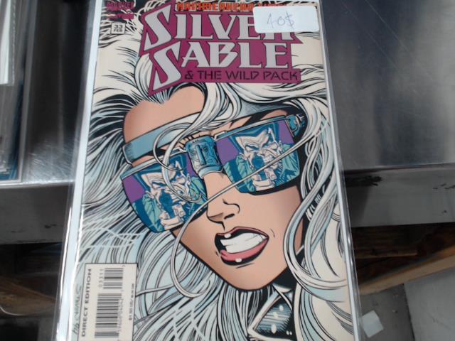 Silver sable & the wild pack #33 feb.