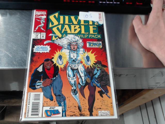 Silver sable & the wildpack #14 jul.