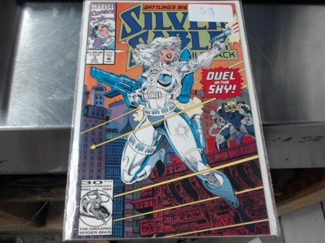 Silver sable & the wild pack #3 aug.