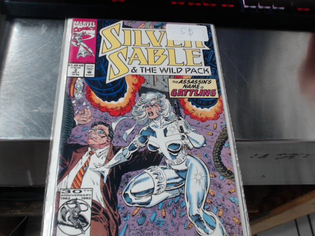 Silver sable & the wild pack #2 july