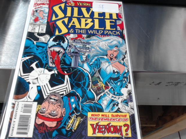 Silver sable & the wild pack #18 nov