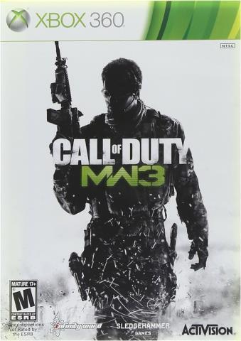 Call of duty mw3 xbox 360