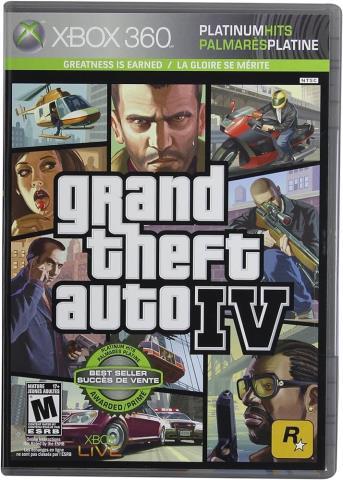 Grand theft auto 4 xbox 360