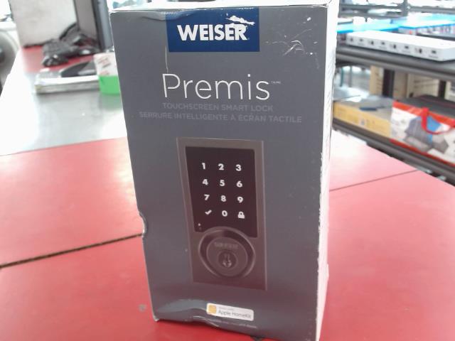 Serrure weiser premis noir neuf